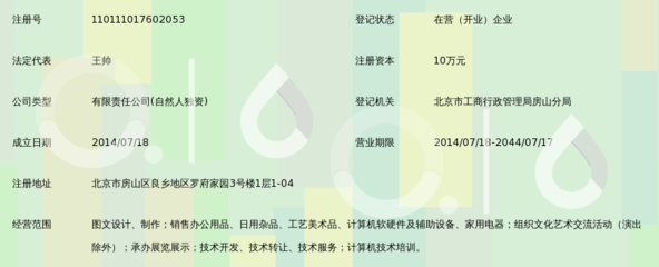 北京四海通赢数码图文制作